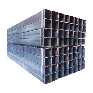 China Galvanized Square Steel Pipe ERW Technique for Structure Invoicing by theoretical weight wholesale