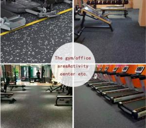 Rubber Gym Flooring Mat By Rolls Power Training Space Workout