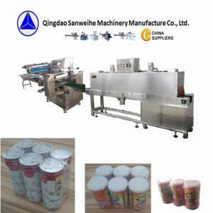 China SWSL-590 SWD-2000 Shrink Wrapping Machine Cans Full Sealing Type Shrink Wrapping supplier