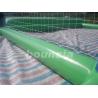 China Anti-UV 0.9mm PVC Tarpaulin Inflatable Water Volleyball Court For Water Sport Games wholesale