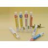 Medicina do ISO/tubo de alumínio dobrável cosmético, tubos macios da embalagem