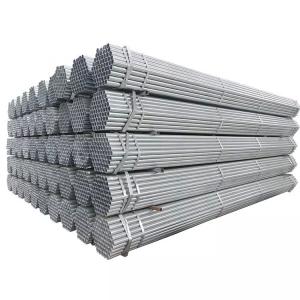 China Round Pre Galvanized Steel Tube 15-219mm Seamless For Hydraulic Cylinder supplier