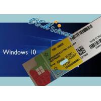 China Original Windows 10 Professional License Key , Windows 10 Pro Key Code on sale