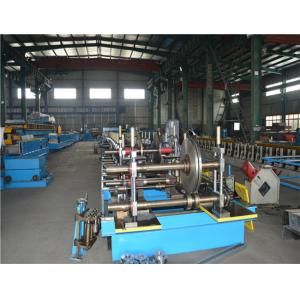 Perforated Cable Tray Manufacturing Machine , Roll Forming Equipment Low Noise