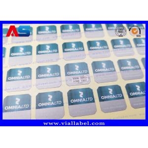 China Custom Scratch Off Security Code Stickers For Pharmacy Square 2Cm Anti Fake Purpose supplier