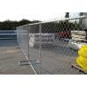 Customized PVC Coated 4' 6' 8' Chain Link Fence Privacy Panels 60mmx60mm