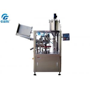 China Servo Driven Semi Automatic Tube Filling And Sealing Machine For Makeup Cream supplier