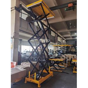 China 200-1000kg Hydraulic Electric Scissor Lift Work Table with CE supplier
