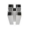 China Anodized 6063 T5 20x20 Aluminium T Track Extrusions Tempered wholesale