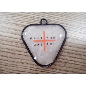 Customized PVC Down Filling Hang Tag / TPU Jacket Hang Label For Clothing