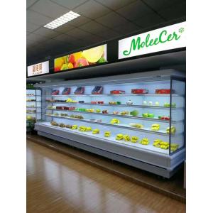 China Night Curtain Multideck Open Chiller With Microcomputer Digital Temperature Controller wholesale