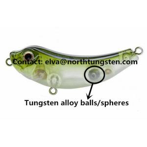 China Tungsten alloy ball sphere bead fishing weight balance adjust weight add weight polished supplier