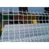 50 X 200 MM PVC Coated V Type Welded Wire Mesh Fence for Security and Gardening