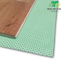 China Green Underfloor Heating Underlay Under Laminate Flooring 2mm 33kg/cbm on sale