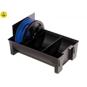 Electronic Anti Static ESD Storage Box Reel Box Tray For SMT Reel Storage 410 *190 *110mm