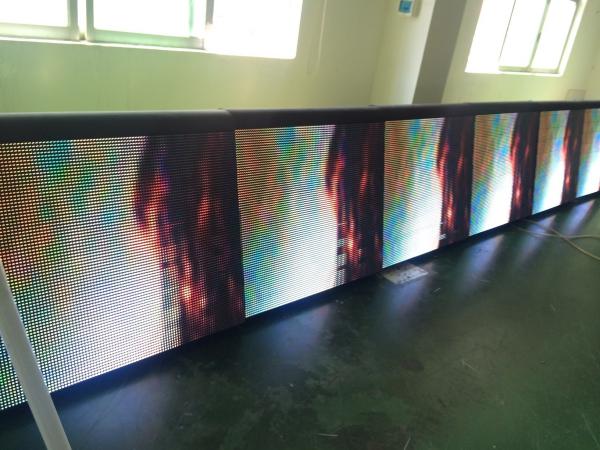 Sports Perimeter Led Display for football games , basketball sceen with soft
