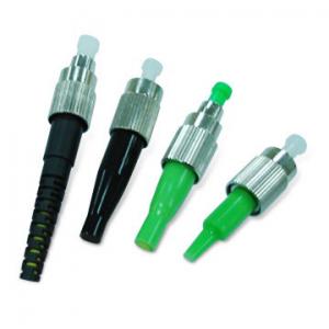 China FC APC Fiber Optic Connector green out housing 2.0/3.0mm ISO9001:2015 certificate supplier