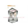 China Etching / Hairline Elevator Cabin Decoration , Decorative Mirror Elevator Cabin wholesale