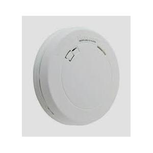 White House Smoke Alarms , Wall Mounted Smoke Detector ABS Material