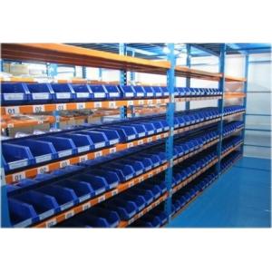 China Plastic bin shelving medium duty racking longspan shelving with plastic bins inside supplier