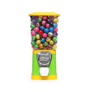 China Plastic Ball Vending Yellow and blue color candy quarter vending machines supplier