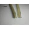 China White Color Polyurethane Conveyor Belt Extrusion Profiles For Guiding And Tracking wholesale