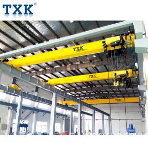 China Top Running 3t 5t 10 Ton Overhead Crane With Power Supply System And Hoist wholesale