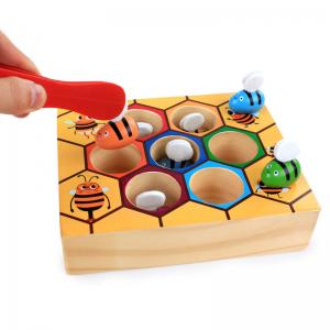 Montessori Wooden Hand Eye Coordination Game For Children Early Education