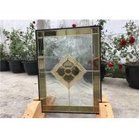 China Clear Decorative Glass Panels For Building , Decorative Glass Windows on sale