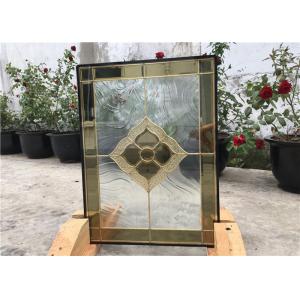 China Clear Decorative Glass Panels For Building , Decorative Glass Windows supplier