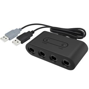 New High Quality 3in1 4 Ports USB Gamecube NGC Controller Adapter For Nintendo Switch/Wii U/PC