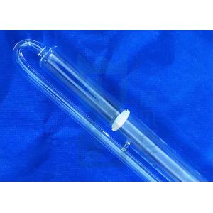 China Cylinder Fused Silicon Quartz Glass Test Tube Heaters Transparent Morse 6.5 supplier