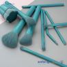 China BSCI Kinlly 10pcs Star Green Design Plastic Makeup Brushes wholesale