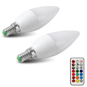 Commercial Candle Dimmable LED Light Bulbs 3W Energy Efficient IP44 Rate