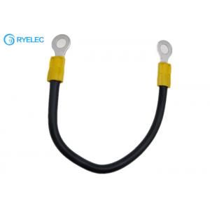 RV 5.5-6 12-10 1/4 Inch Insulated Spade Lugs Crimping Terminals Ring Type With 1015 10AWG Wire Cable