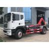 China China Hydraulic Arm Hook Lift Garbage Truck Roll-off 10tons Hook Lifting Garbage Truck wholesale