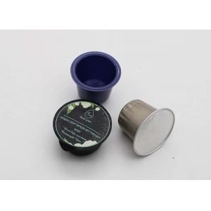 China 1.2mm Thickness Coffee Pod Capsules For Filling Coffee Uji Matcha Green Tea Latte supplier