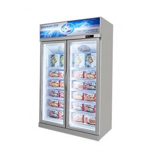 Customized Supermarket Frost Free Upright Freezer 5 Shelves 1450L