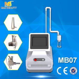 China machine partielle portative d'enlèvement de pigmentation de laser de CO2 et de retrait de ride supplier