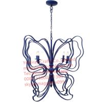 YL-L1022 Metal Wire butterfly shap hanging light restaurant vintage lighting pendant lights