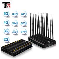16-way WiFi signal jammer  radius 5-40 meter for   Police Forces and Military