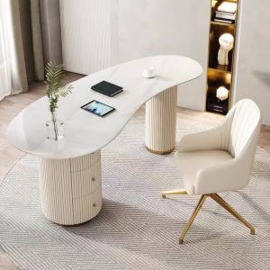Modern Luxury Hotel Bedroom Desk Supreme White Rock Plate
