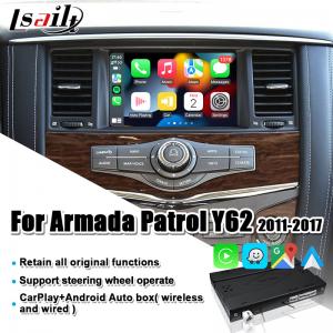 China Lsailt CarPlay Interface for Nissan Armada, Quest, Pathfinder with Android Auto, upgrade original screen supplier