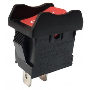RA(R19A) mini Rocker Switch with ear shaped housing, Panel size 21*15, UL VDE 10A 250V