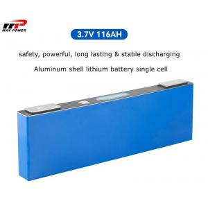 China 116Ah Lithium LiFePO4 Battery 3.65V IEC CB Certificate With BMS System supplier
