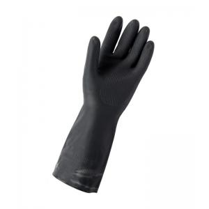 перчатки неопрена анти- утечки химической устойчивости перчаток неопрена 33Cm черные