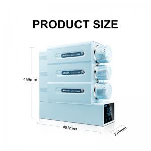 China Noiseless Reverse Osmosis Water Purifier , 120W Three Stage Water Filter System supplier