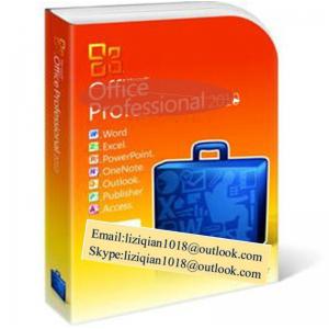 China Best Price for   Office 2010 Professional Retail Box with DVD , 32Bit /64Bit,all language supplier