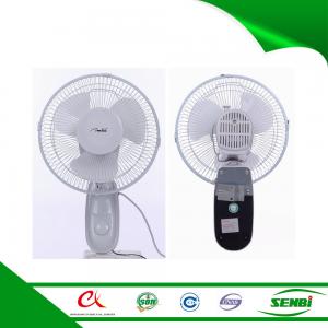 China Low Power Consumption AC Wall Fan , Wall Hanging Small Fan For Home supplier
