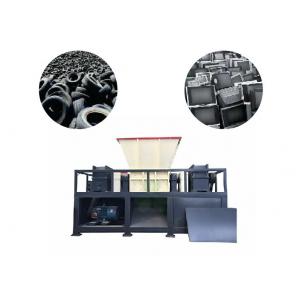 High Output Tire Recycling Plant Car Tyre Shredder Machine Φ400×40mm Knife Size